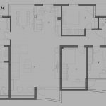 interior design of a 200 m2 apartment