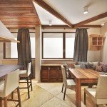 Design of a house of chalet type close to the city-4