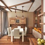Design of a house of chalet type close to the city-7