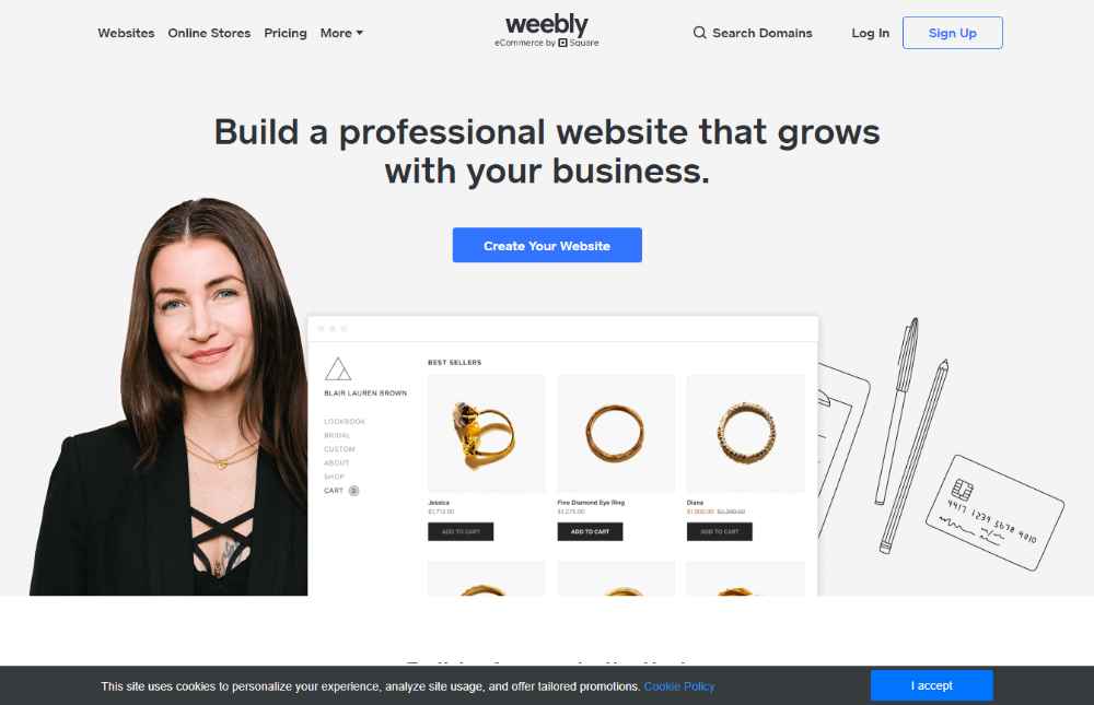 real estate mini website weebly