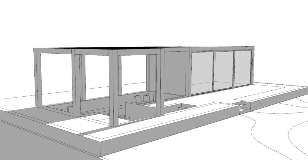 5 bed house concept garden house