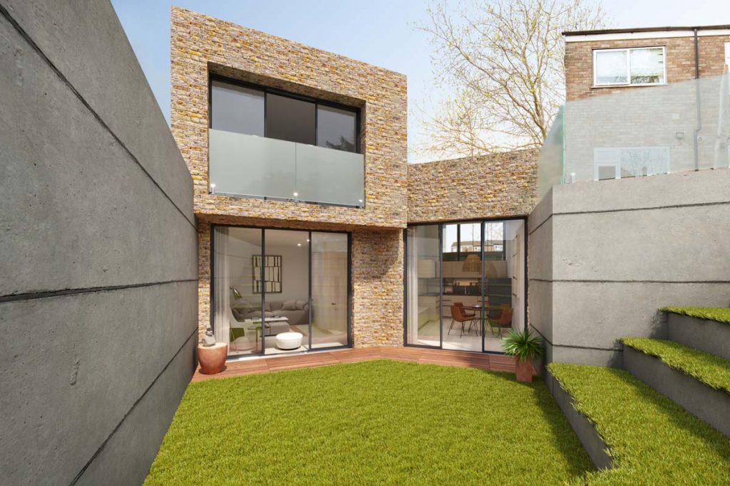 Architectural rendering - renderings (feasibility study phase 2)